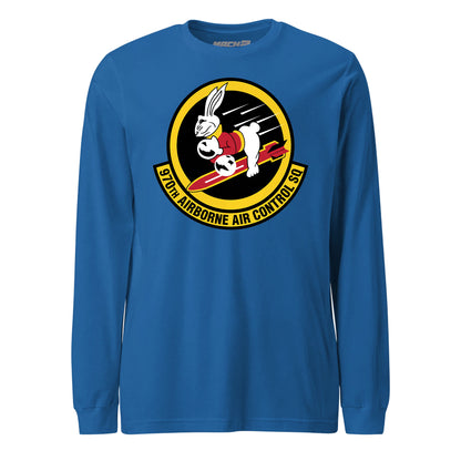 Mach2 Squadron Upload | 970TH AIRBORNE AIR CONTROL SQUADRON | Long Sleeve | Royal | MACH-LONG-SLEEVE-FRONT-ROYAL.jpg