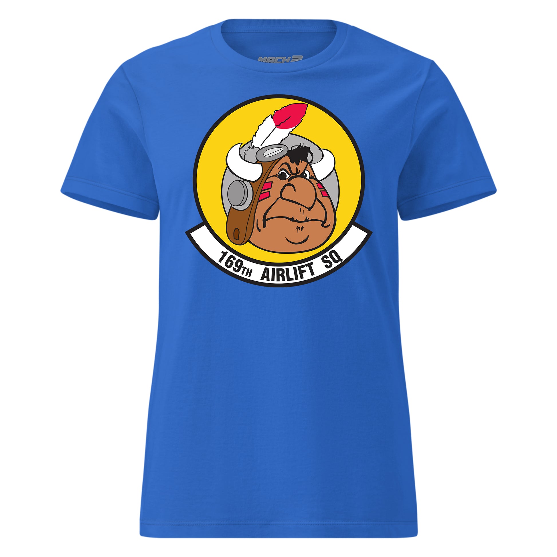 Mach2 Squadron Upload | 169TH AIRLIFT SQUADRON | Womens | Royal | MACH-WOMENS-FRONT-ROYAL.jpg