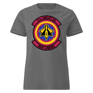 Mach2 Squadron Upload | 21ST AIRLIFT SQUADRON | Womens | Charcoal Heather | MACH-WOMENS-FRONT-CHARCOAL.jpg