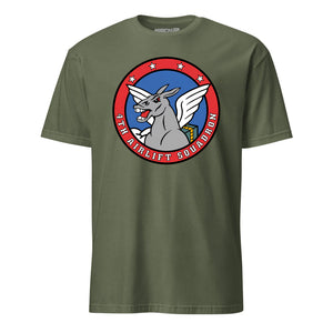 Mach2 Squadron Upload | 4TH AIRLIFT SQUADRON | T-Shirt | OD Green | MACH-SHORT-SLEEVE-FRONT-OD.jpg