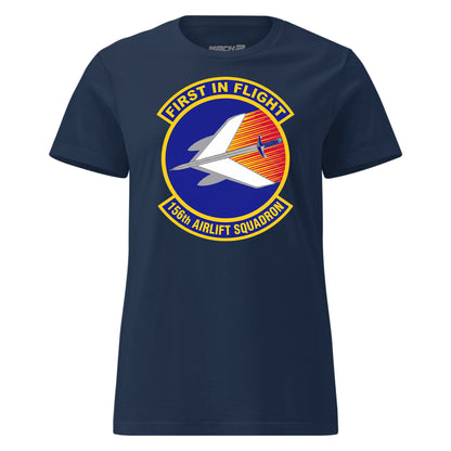 Mach2 Squadron Upload | 156TH AIRLIFT SQUADRON | Womens | Navy | MACH-WOMENS-FRONT-NAVY.jpg