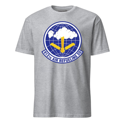 Mach2 Squadron Upload | 912TH AIR REFUELING SQUADRON | T-Shirt | Heather Grey | MACH-SHORT-SLEEVE-FRONT-GREY.jpg