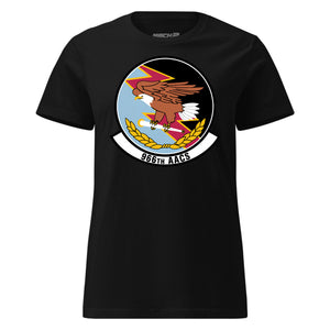 Mach2 Squadron Upload | 966TH AIRBORNE AIR CONTROL SQUADRON | Womens | Black | MACH-WOMENS-FRONT-BLACK.jpg