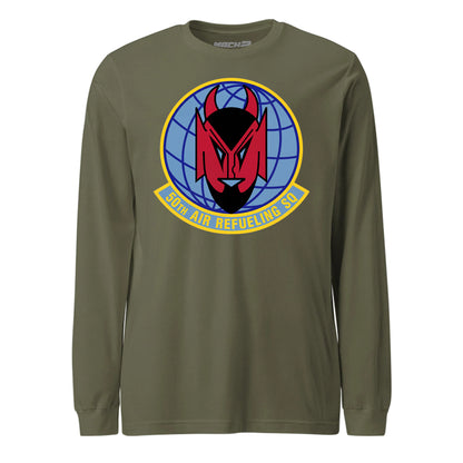 Mach2 Squadron Upload | 50TH AIR REFUELING SQUADRON | Long Sleeve | OD Green | MACH-LONG-SLEEVE-FRONT-OD.jpg