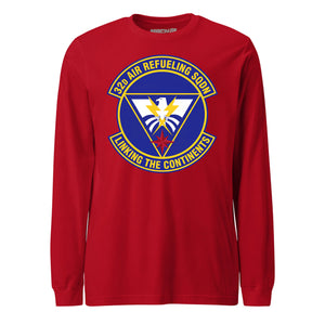 Mach2 Squadron Upload | 32ND AIR REFUELING SQUADRON | Long Sleeve | Red | MACH-LONG-SLEEVE-FRONT-RED.jpg