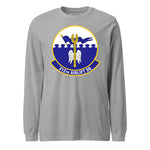 Mach2 Squadron Upload | 312TH AIRLIFT SQUADRON | Long Sleeve | Heather Grey | MACH-LONG-SLEEVE-FRONT-GREY.jpg