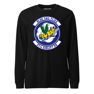 Mach2 Squadron Upload | 37TH AIRLIFT SQUADRON | Long Sleeve | Black | MACH-LONG-SLEEVE-FRONT-BLACK.jpg