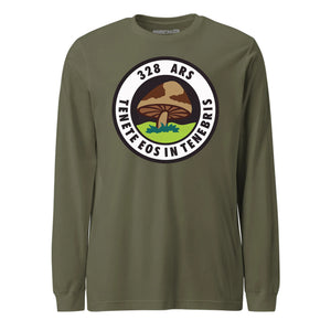 Mach2 Squadron Upload | 328TH AIR REFUELING SQUADRON | Long Sleeve | OD Green | MACH-LONG-SLEEVE-FRONT-OD.jpg