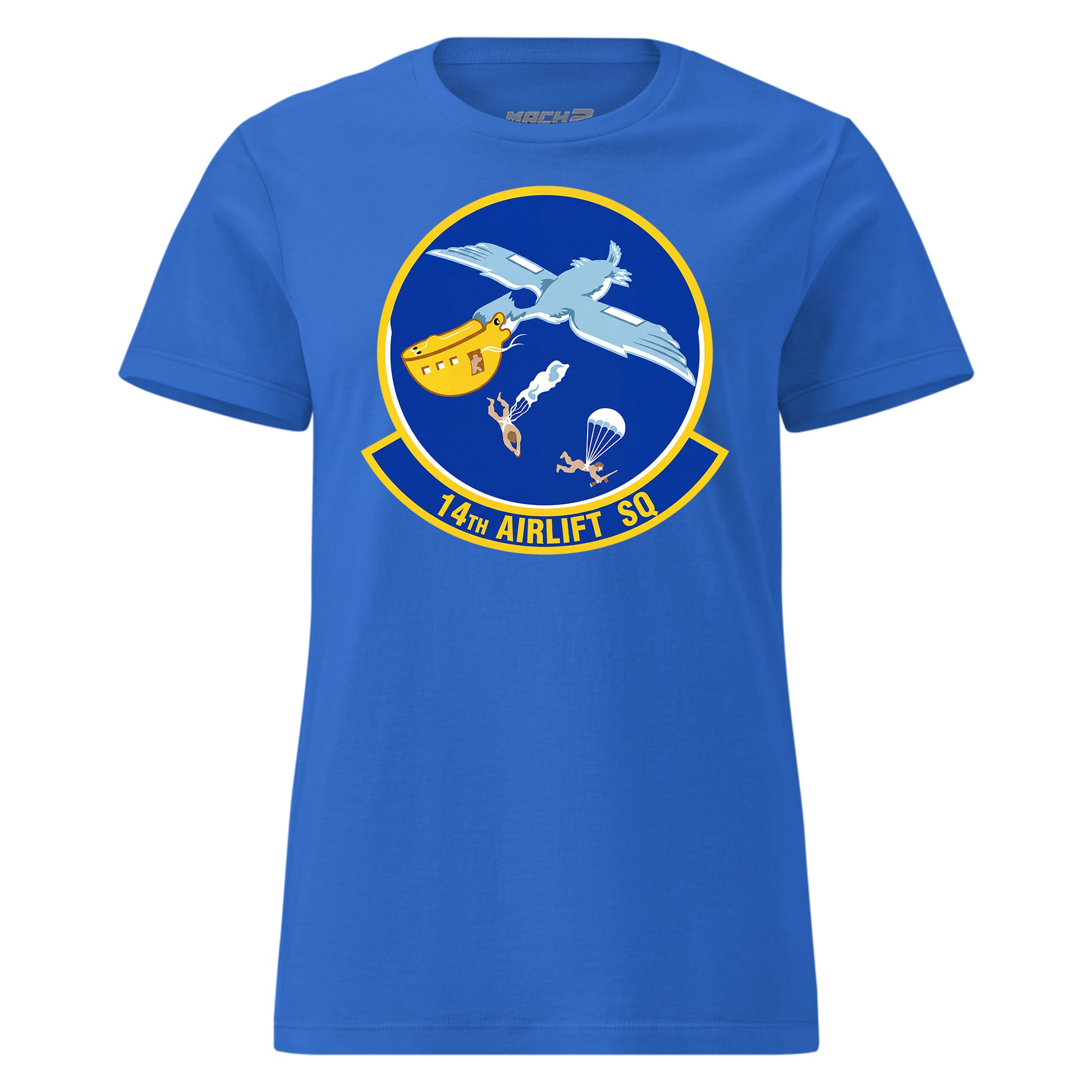 Mach2 Squadron Upload | 14TH AIRLIFT SQUADRON | Womens | Royal | MACH-WOMENS-FRONT-ROYAL.jpg