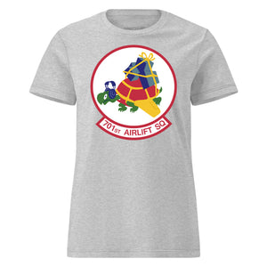 Mach2 Squadron Upload | 701ST AIRLIFT SQUADRON | Womens | Heather Grey | MACH-WOMENS-FRONT-GREY.jpg