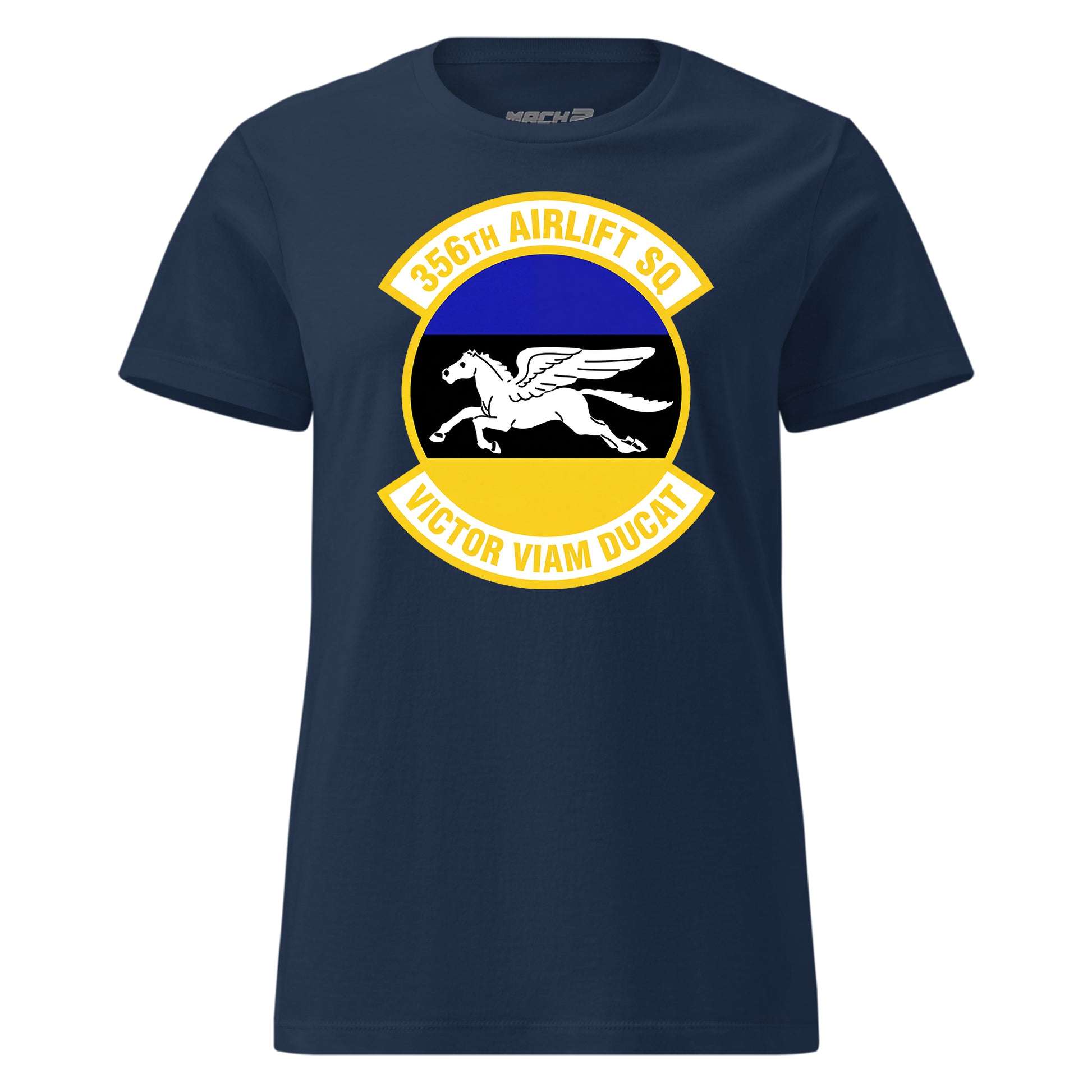 Mach2 Squadron Upload | 356TH AIRLIFT SQUADRON | Womens | Navy | MACH-WOMENS-FRONT-NAVY.jpg