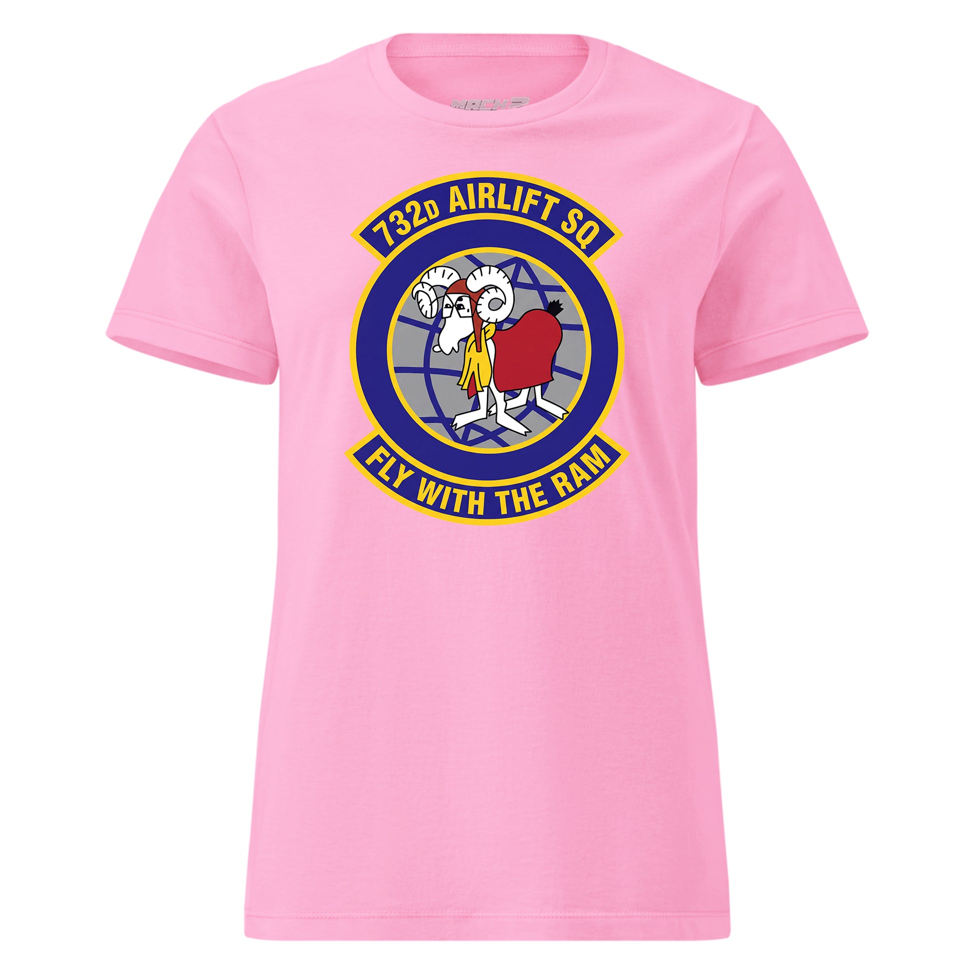 Mach2 Squadron Upload | 732ND AIRLIFT SQUADRON | Womens | Pink | MACH-WOMENS-FRONT-PINK.jpg