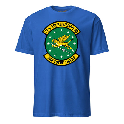Mach2 Squadron Upload | 77TH AIR REFUELING SQUADRON | T-Shirt | Royal | MACH-SHORT-SLEEVE-FRONT-ROYAL.jpg