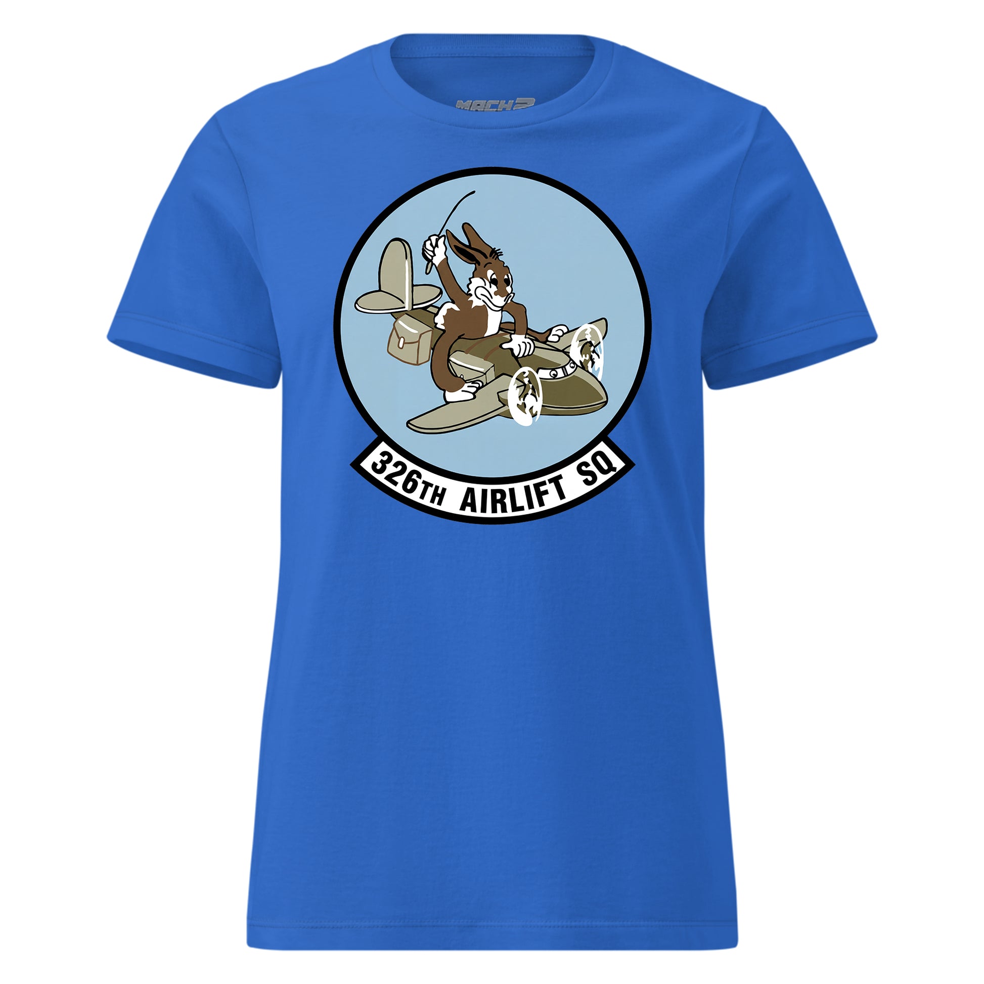 Mach2 Squadron Upload | 326TH AIRLIFT SQUADRON | Womens | Royal | MACH-WOMENS-FRONT-ROYAL.jpg