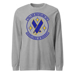 Mach2 Squadron Upload | 79TH AIR REFUELING SQUADRON | Long Sleeve | Heather Grey | MACH-LONG-SLEEVE-FRONT-GREY.jpg