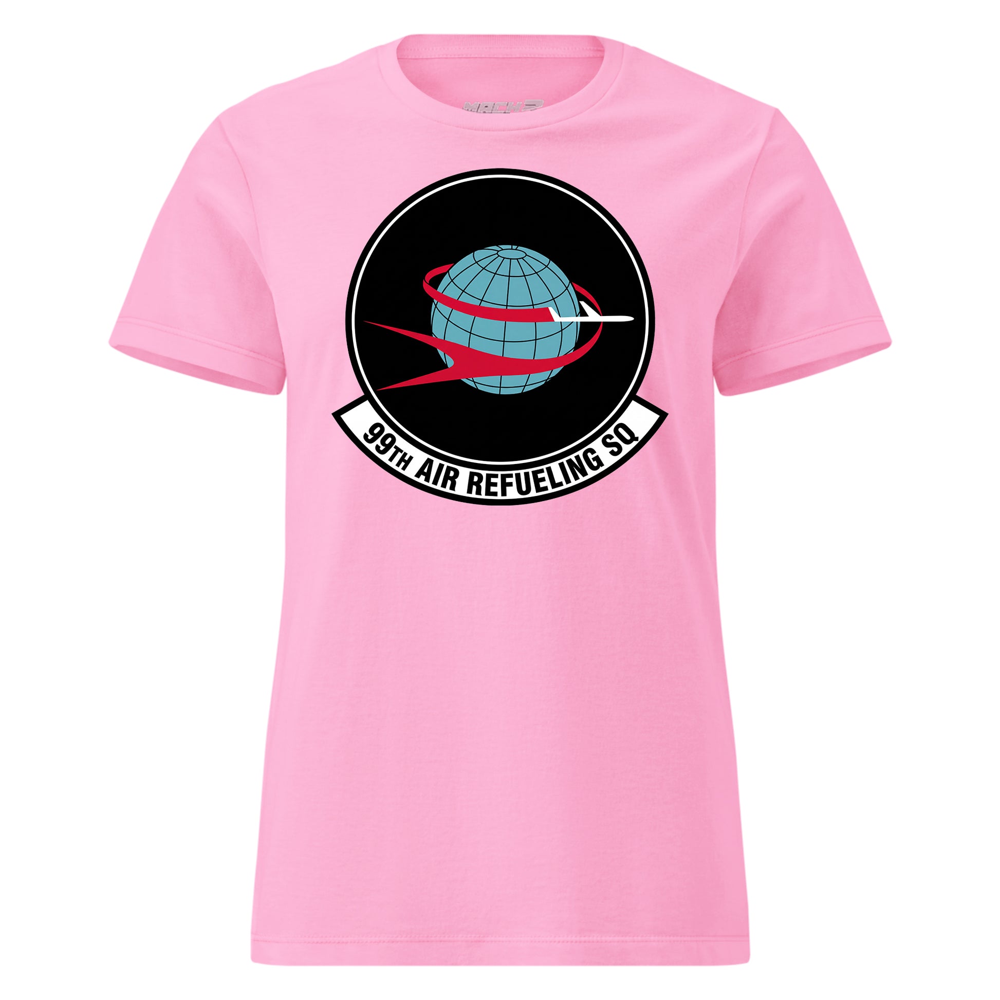 Mach2 Squadron Upload | 99TH AIR REFUELING SQUADRON | Womens | Pink | MACH-WOMENS-FRONT-PINK.jpg