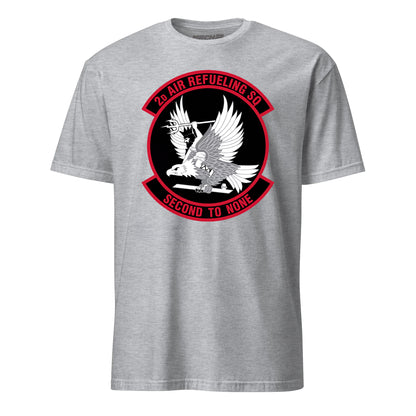 Mach2 Squadron Upload | 2ND AIR REFUELING SQUADRON | T-Shirt | Heather Grey | MACH-SHORT-SLEEVE-FRONT-GREY.jpg