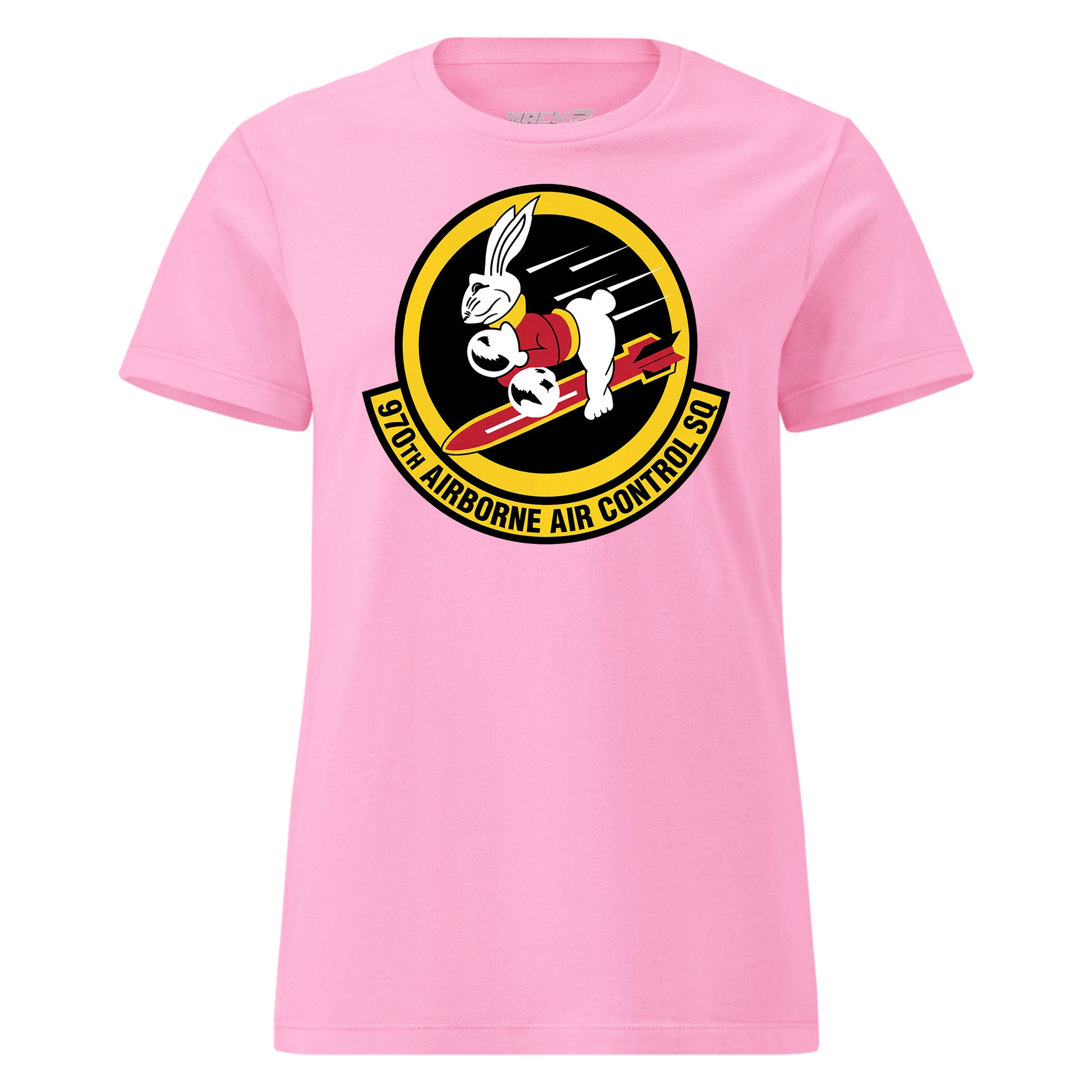 Mach2 Squadron Upload | 970TH AIRBORNE AIR CONTROL SQUADRON | Womens | Pink | MACH-WOMENS-FRONT-PINK.jpg