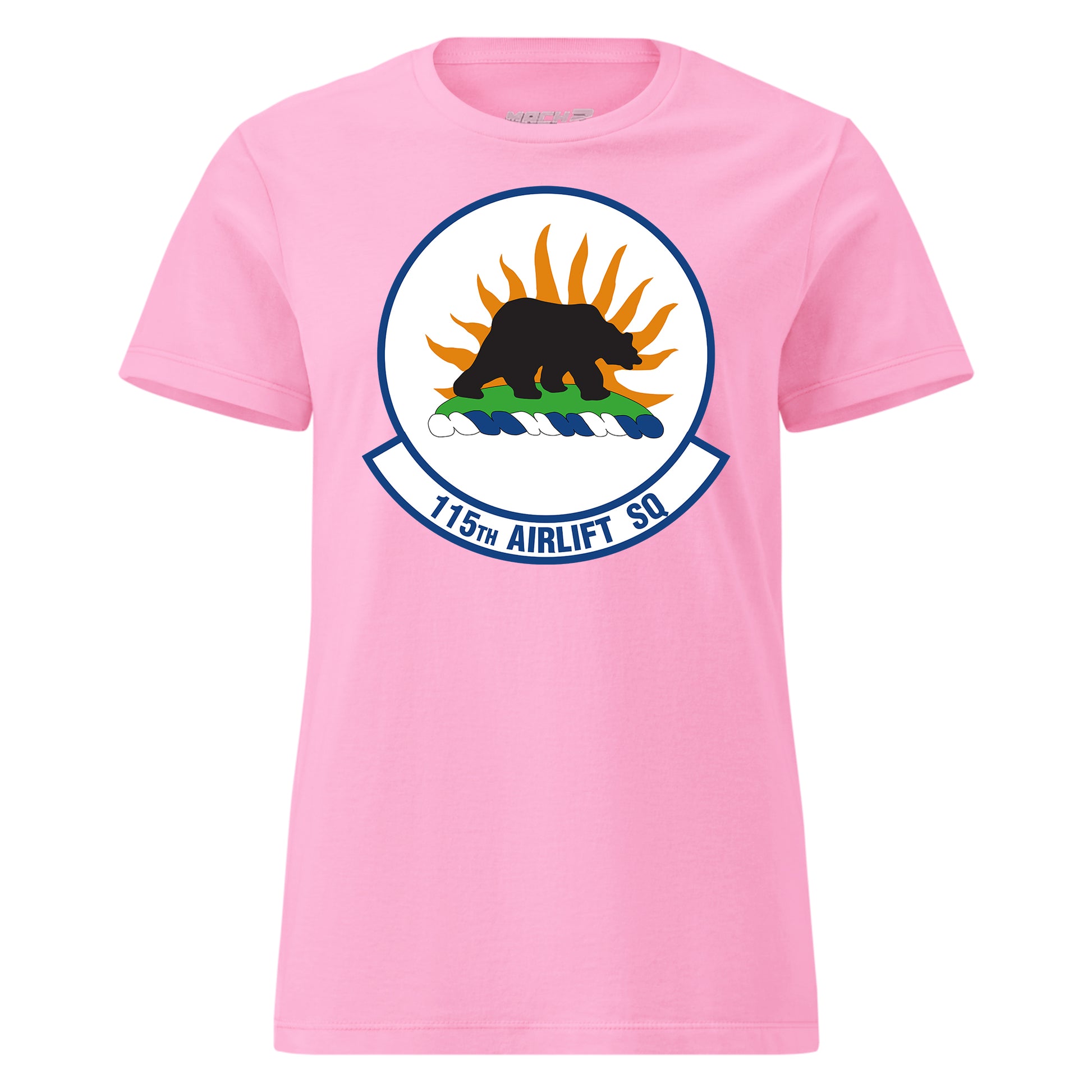 Mach2 Squadron Upload | 115TH AIRLIFT SQUADRON | Womens | Pink | MACH-WOMENS-FRONT-PINK.jpg