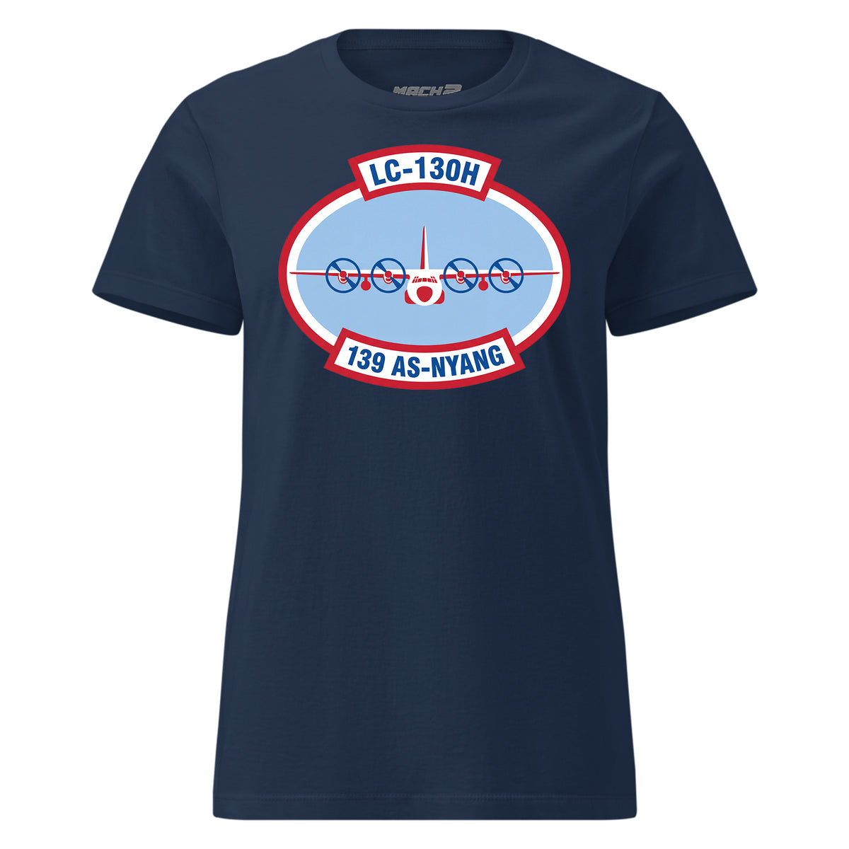 Mach2 Squadron Upload | 139TH AIRLIFT SQUADRON | Womens | Navy | MACH-WOMENS-FRONT-NAVY.jpg