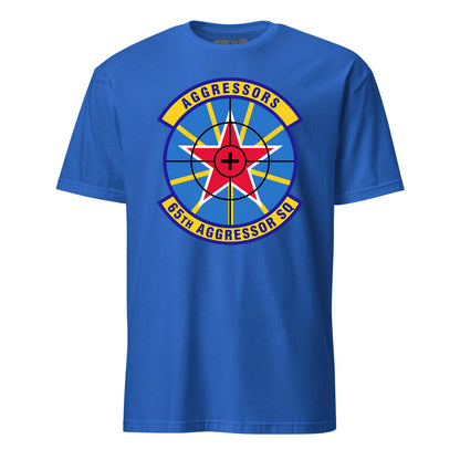 Mach2 Squadron Upload | 65TH AGGRESSOR SQUADRON | T-Shirt | Royal | MACH-SHORT-SLEEVE-FRONT-ROYAL.jpg