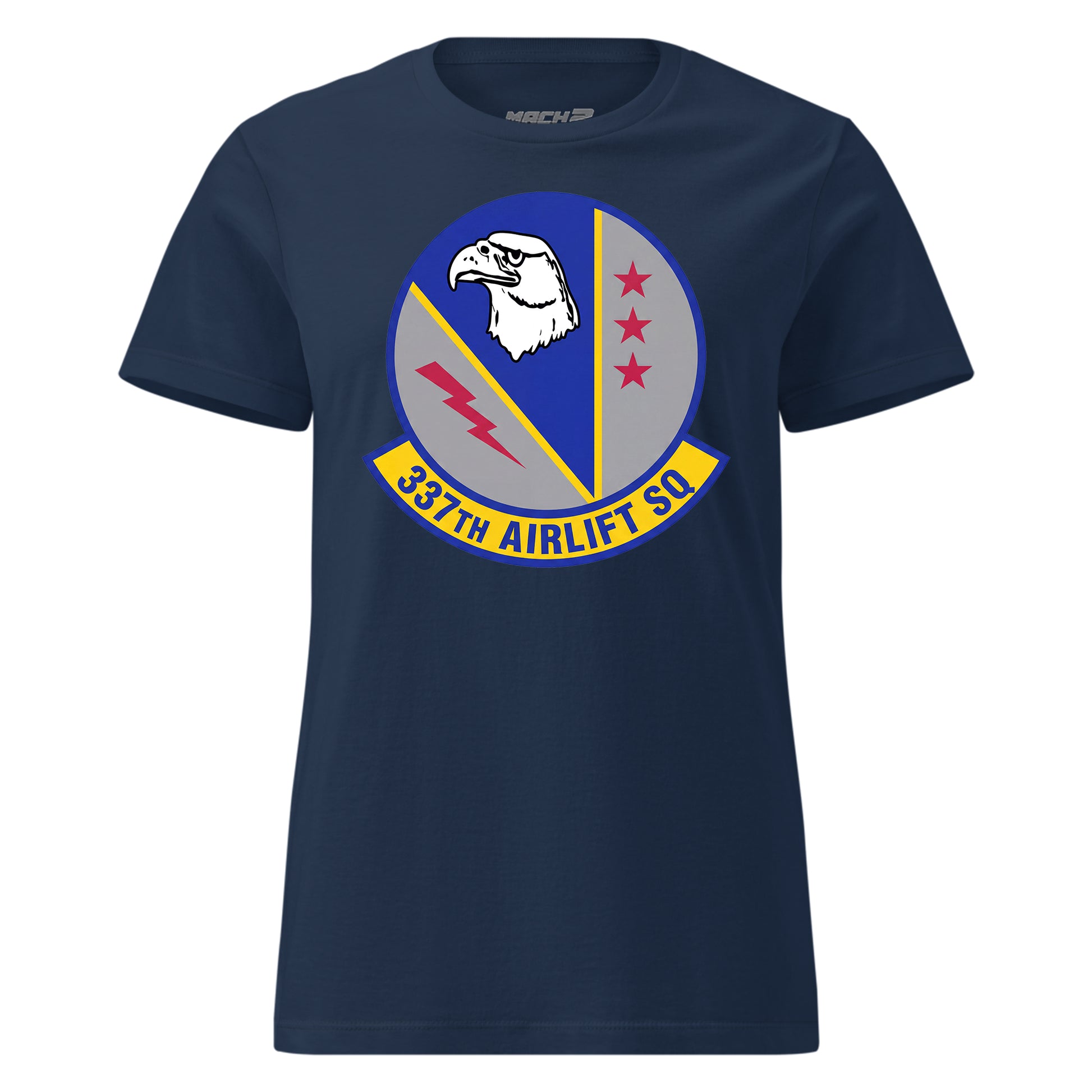 Mach2 Squadron Upload | 337TH AIRLIFT SQUADRON | Womens | Navy | MACH-WOMENS-FRONT-NAVY.jpg