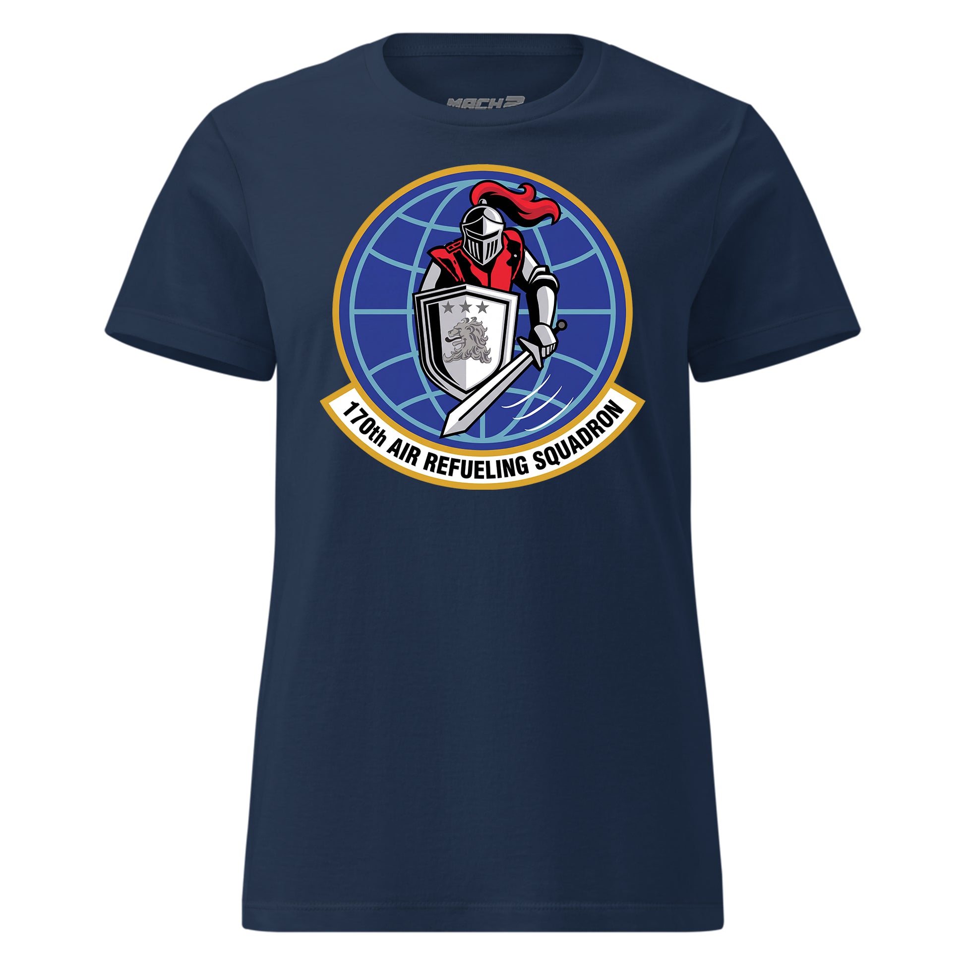 Mach2 Squadron Upload | 170TH AIR REFUELING SQUADRON | Womens | Navy | MACH-WOMENS-FRONT-NAVY.jpg