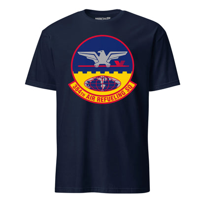 Mach2 Squadron Upload | 384TH AIR REFUELING SQUADRON | T-Shirt | Navy | MACH-SHORT-SLEEVE-FRONT-NAVY.jpg
