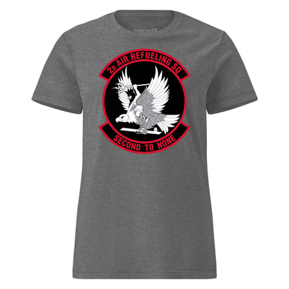 Mach2 Squadron Upload | 2ND AIR REFUELING SQUADRON | Womens | Charcoal Heather | MACH-WOMENS-FRONT-CHARCOAL.jpg