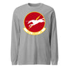 167th Airlift Squadron Long Sleeve T-Shirt - Heather Grey