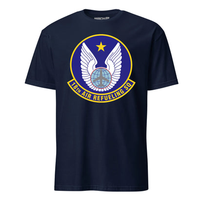 Mach2 Squadron Upload | 18TH AIR REFUELING SQUADRON | T-Shirt | Navy | MACH-SHORT-SLEEVE-FRONT-NAVY.jpg