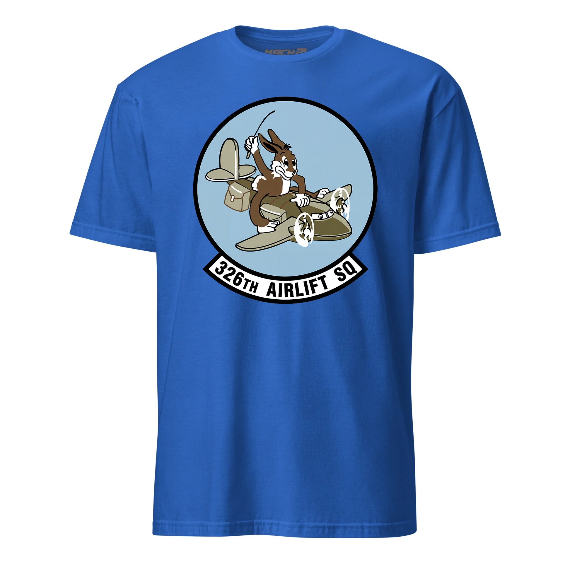Mach2 Squadron Upload | 326TH AIRLIFT SQUADRON | T-Shirt | Royal | MACH-SHORT-SLEEVE-FRONT-ROYAL.jpg