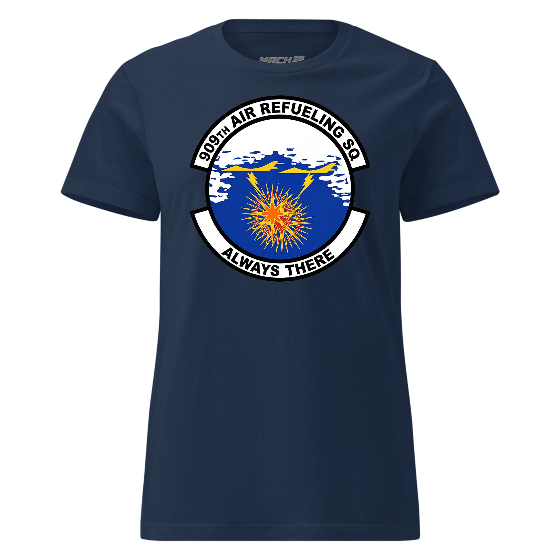 Mach2 Squadron Upload | 909TH AIR REFUELING SQUADRON | Womens | Navy | MACH-WOMENS-FRONT-NAVY.jpg