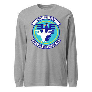 Mach2 Squadron Upload | 56TH AIR REFUELING SQUADRON | Long Sleeve | Heather Grey | MACH-LONG-SLEEVE-FRONT-GREY.jpg