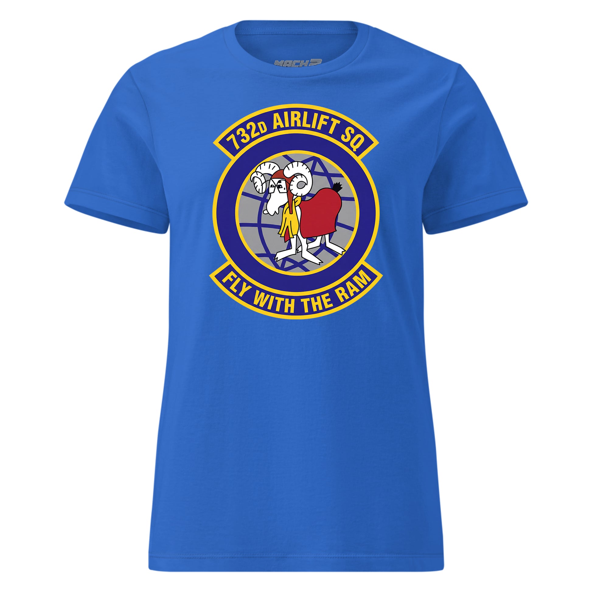 Mach2 Squadron Upload | 732ND AIRLIFT SQUADRON | Womens | Royal | MACH-WOMENS-FRONT-ROYAL.jpg