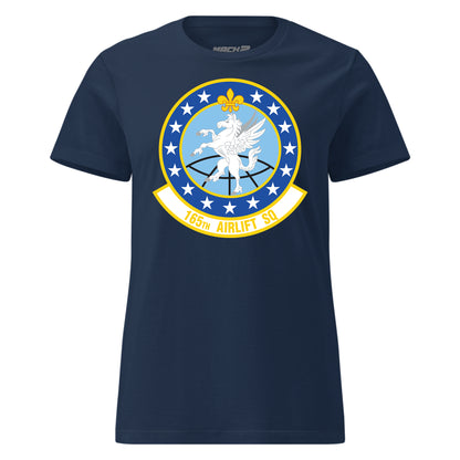 Mach2 Squadron Upload | 165TH AIRLIFT SQUADRON | Womens | Navy | MACH-WOMENS-FRONT-NAVY.jpg