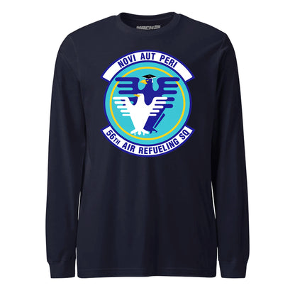 Mach2 Squadron Upload | 56TH AIR REFUELING SQUADRON | Long Sleeve | Navy | MACH-LONG-SLEEVE-FRONT-NAVY.jpg