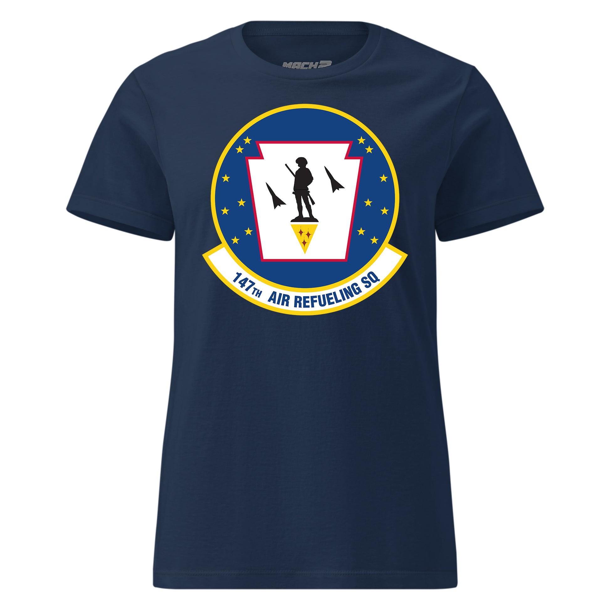Mach2 Squadron Upload | 147TH AIR REFUELING SQUADRON | Womens | Navy | MACH-WOMENS-FRONT-NAVY.jpg