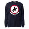 187th Airlift Squadron Long Sleeve T-Shirt - Navy