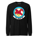 Mach2 Squadron Upload | 143RD AIRLIFT SQUADRON | Long Sleeve | Black | MACH-LONG-SLEEVE-FRONT-BLACK.jpg