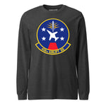 Mach2 Squadron Upload | 458TH AIRLIFT SQUADRON | Long Sleeve | Charcoal Heather | MACH-LONG-SLEEVE-FRONT-CHARCOAL.jpg