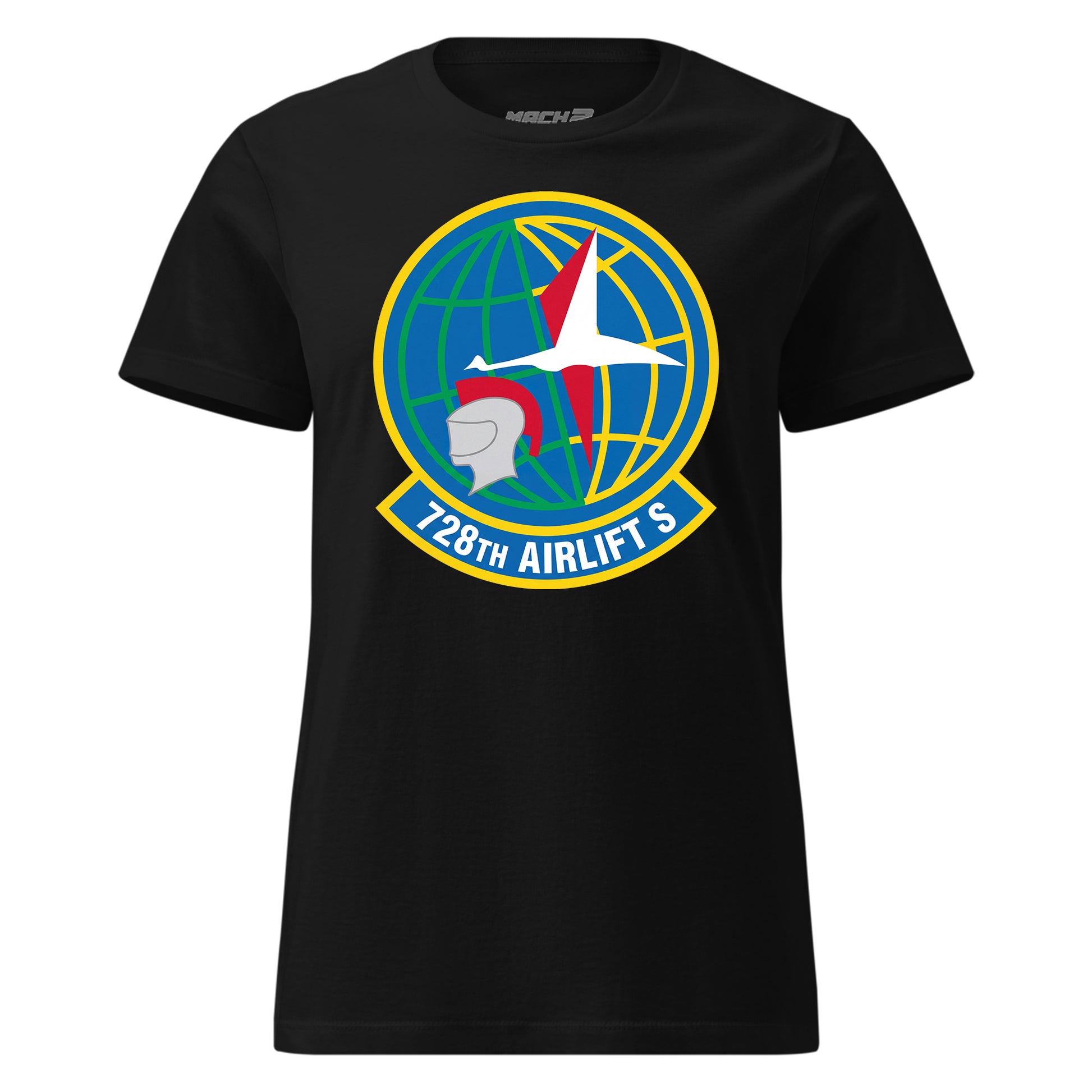 Mach2 Squadron Upload | 728TH AIRLIFT SQUADRON | Womens | Black | MACH-WOMENS-FRONT-BLACK.jpg