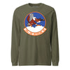 108th Air Refueling Squadron Long Sleeve T-Shirt - OD Green