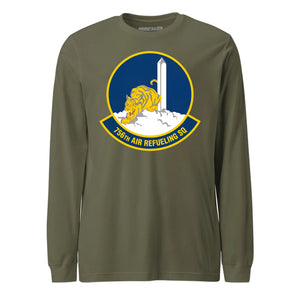 Mach2 Squadron Upload | 756TH AIR REFUELING SQUADRON | Long Sleeve | OD Green | MACH-LONG-SLEEVE-FRONT-OD.jpg