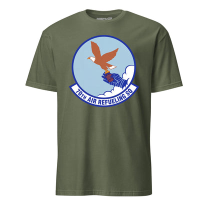 Mach2 Squadron Upload | 70TH AIR REFUELING SQUADRON | T-Shirt | OD Green | MACH-SHORT-SLEEVE-FRONT-OD.jpg
