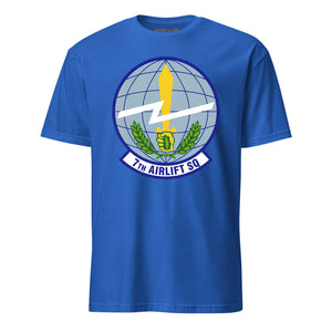 Mach2 Squadron Upload | 7TH AIRLIFT SQUADRON | T-Shirt | Royal | MACH-SHORT-SLEEVE-FRONT-ROYAL.jpg