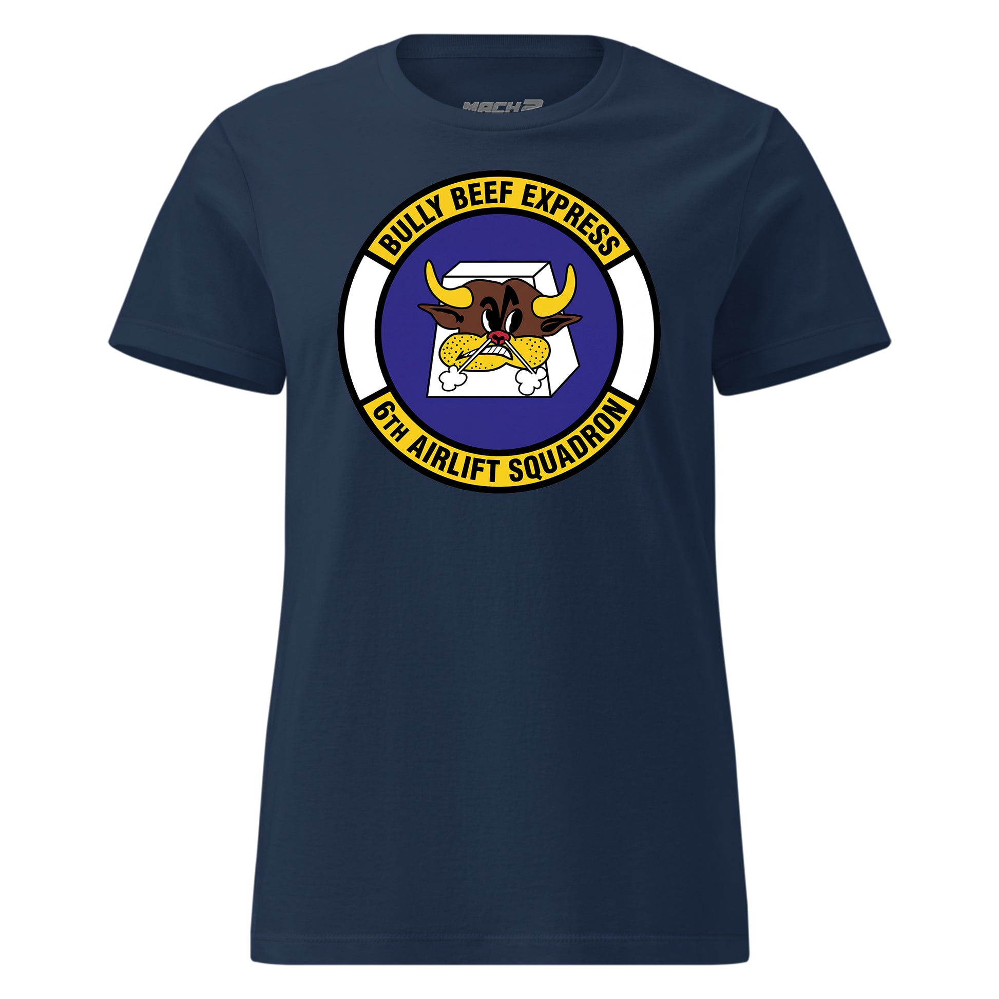 Mach2 Squadron Upload | 6TH AIRLIFT SQUADRON | Womens | Navy | MACH-WOMENS-FRONT-NAVY.jpg