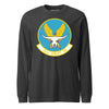 181st Airlift Squadron Long Sleeve T-Shirt - Charcoal Heather