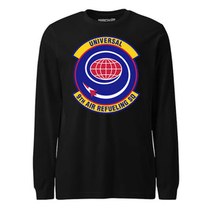 Mach2 Squadron Upload | 9TH AIR REFUELING SQUADRON | Long Sleeve | Black | MACH-LONG-SLEEVE-FRONT-BLACK.jpg