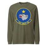 Mach2 Squadron Upload | 144TH AIRLIFT SQUADRON | Long Sleeve | OD Green | MACH-LONG-SLEEVE-FRONT-OD.jpg